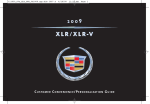 Cadillac 2009 XLR System information
