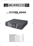 AKG PS 4000 Specifications