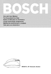 Bosch BSG813.UC Specifications