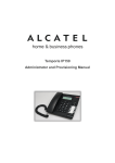 Alcatel Temporis IP150 User`s guide