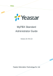 Yeastar Technology MyPBX Standard Specifications
