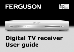 Matsui Freeview TV receiver User guide