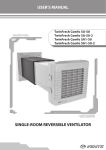Vents TwinFresh Comfo SA1-50 User`s manual