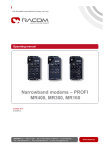 RACOM PROFI MW160 Specifications