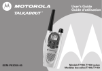 Motorola T7150 User`s guide