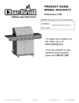 Char-Broil 463434413 Product guide