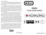 Audio Control FOUR.1i Specifications