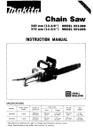 Makita 5016NB Instruction manual