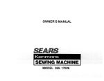 Sears 385. 19601 Owner`s manual