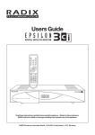 Radix EPSILON 3 ci Instruction manual