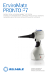 Reliable EnviroMate PRONTO P7 Instruction manual