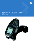 Motorola MT2070 User guide
