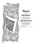 Whirlpool 1188826 Use & care guide