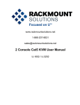 Rackmount U-1602 User manual