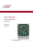 rtd FPGA35S6100HR User`s manual