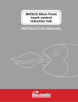 Baumatic BHI615 User manual
