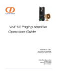 CyberData 011061 Product specifications