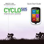 Magellan Cyclo 505 Specifications