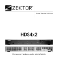 Zektor HDS4x2 Specifications