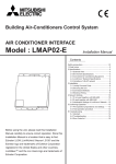 Mitsubishi Electric LMAP03U Installation manual