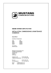 Mustang M1008 Installation manual