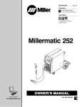 Miller Electric MILLERMATIC 30B CONTROL/FEEDER Owner`s manual
