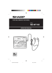 Sharp MD-MT16H Specifications