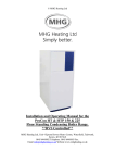 MHG Heating HTP 150 Unit installation