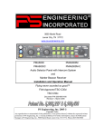 PS Engineering PMA6000M Installation manual