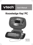 VTech Knowledge Key PC User`s manual