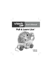 VTech Pull & Learn Lion User`s manual