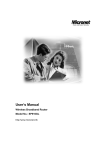 MicroNet SP916GL User`s manual