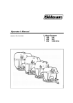 Unigreen Master UMP 50 Operator`s manual