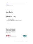 Chloride ManageUPS User guide