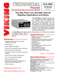 Viking DLE-200B Specifications