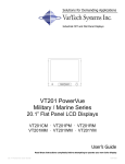 VarTech Systems VT201CM User`s guide