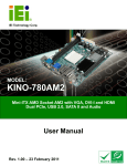 American Megatrends 780 User manual