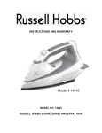 Russell Hobbs 14845 Instruction manual