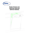 Danby DDW1802 Service manual