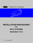 Carrier GEN IV Installation manual