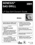 Weber 55826 Owner`s manual