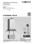 Viessmann WB1B Series Technical data