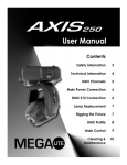 MegaLite Axis Specifications