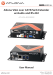 Atlona AT-VGA-RS300SRS User manual
