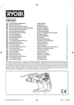 Ryobi CRH1801 User`s manual