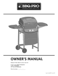 Sears BBQ-PRO 60076 Owner`s manual