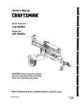 Craftsman 247.79452 Owner`s manual