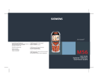 Siemens M56 User guide