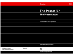 Volkswagen Passat '97 Specifications