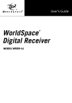 WorldSpace wssr-11 User`s guide